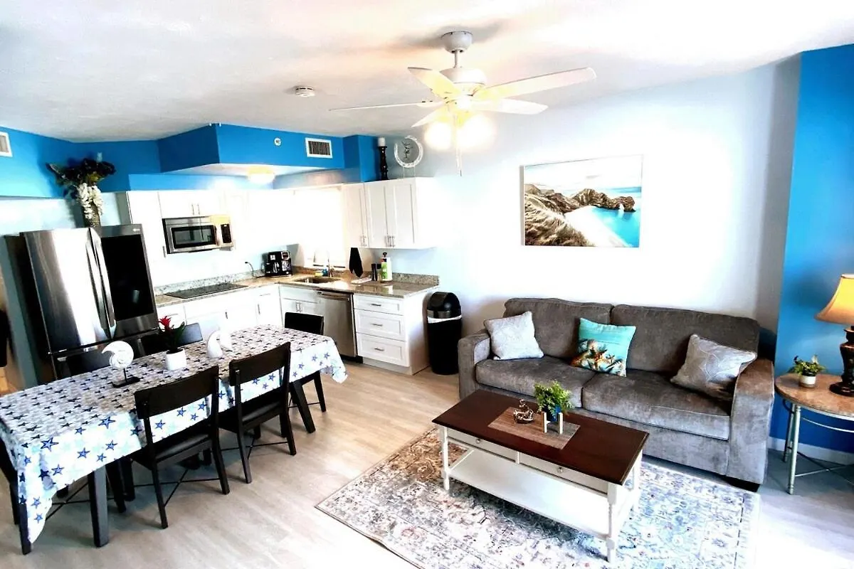Apartment 501 Lux Ocean Walk Condo 2 Bedroom 2 Ba 3 Balcony Ocean Front Daytona Beach