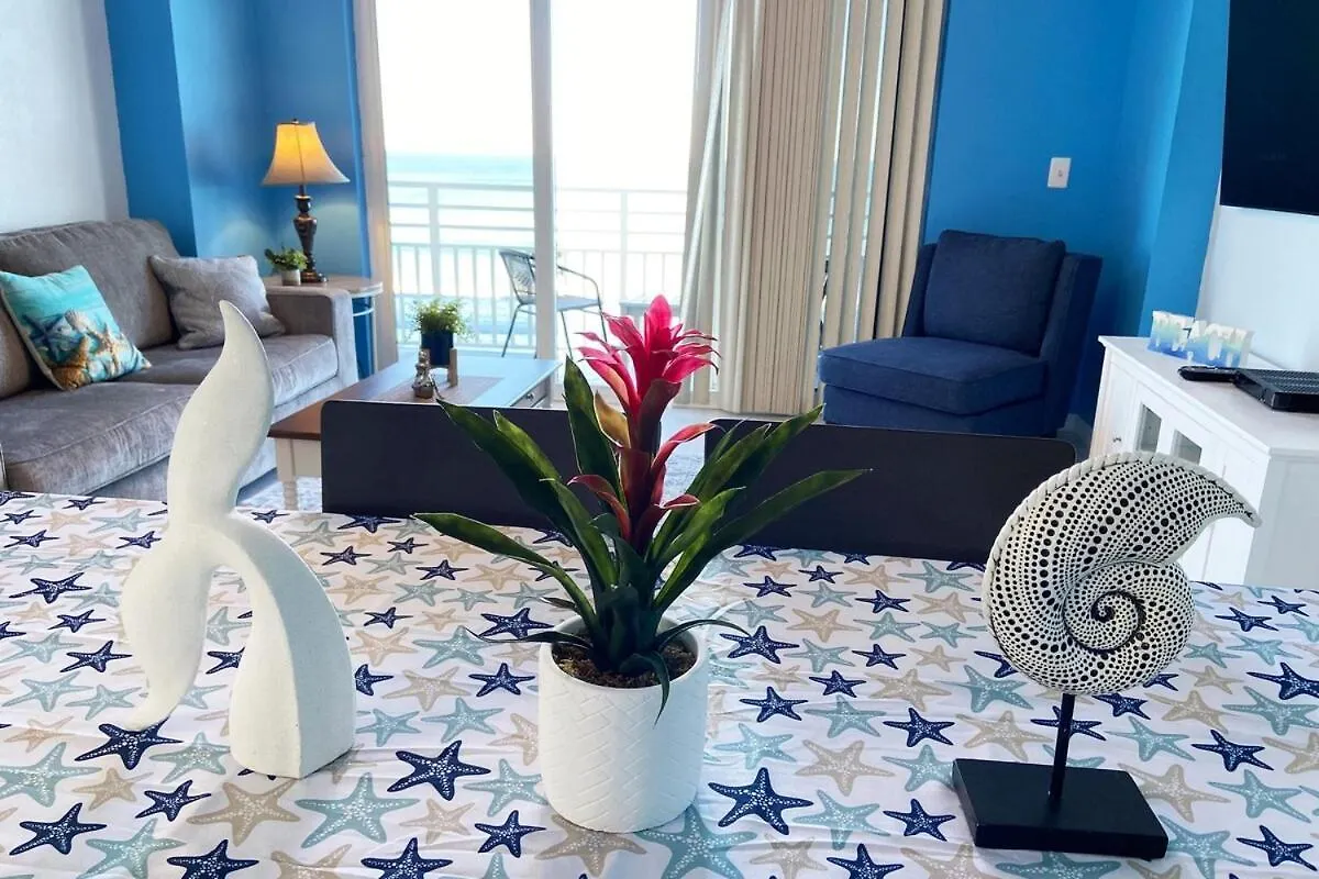 501 Lux Ocean Walk Condo 2 Bedroom 2 Ba 3 Balcony Ocean Front Daytona Beach Apartment